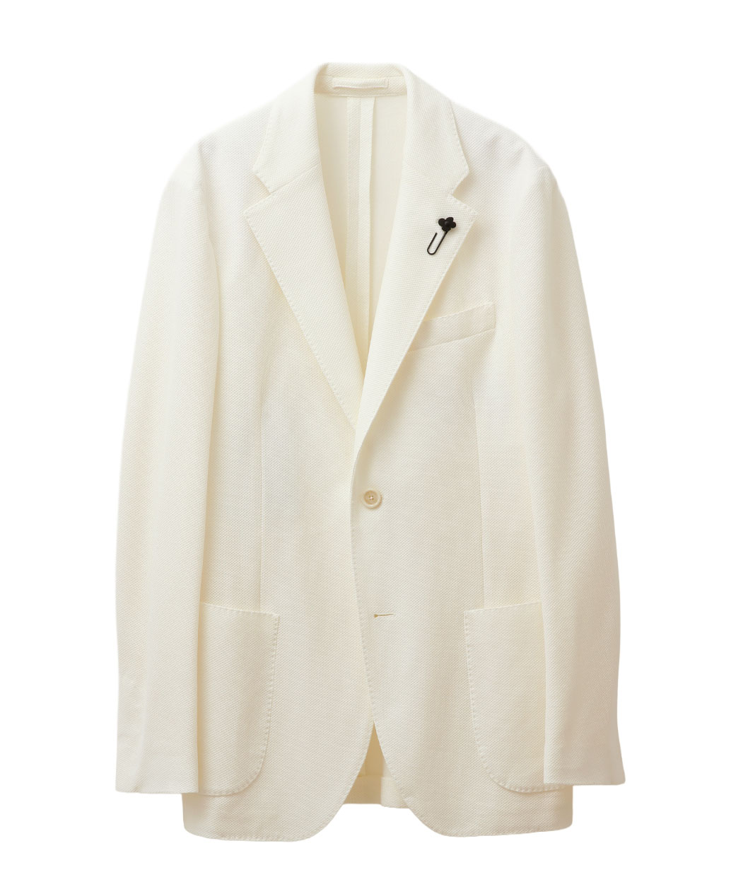 LARDINIのLoro Piana コットン シングル ジャケット JERSEYB.R.CHANNELご紹介モデル