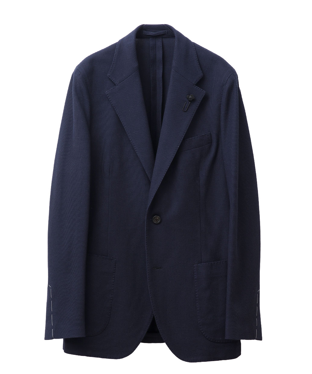 LARDINIのLoro Piana コットン シングル ジャケット JERSEY