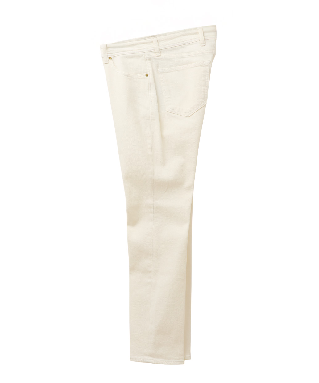 BRIGLIA 1949 RIBOTのコットンストレッチ スリムパンツ干場氏モデル