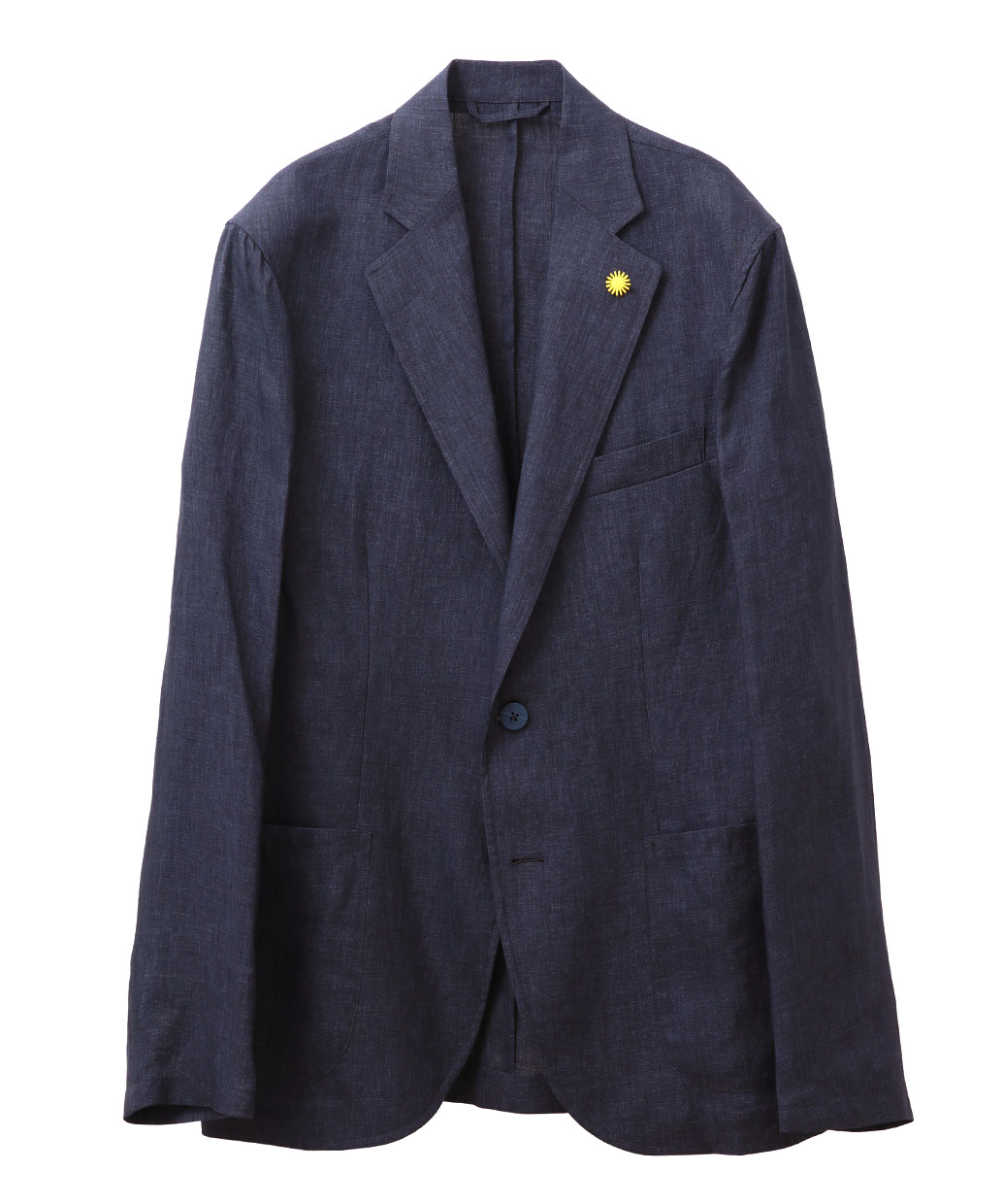 GIANNETTOのリネン シングル ジャケット
