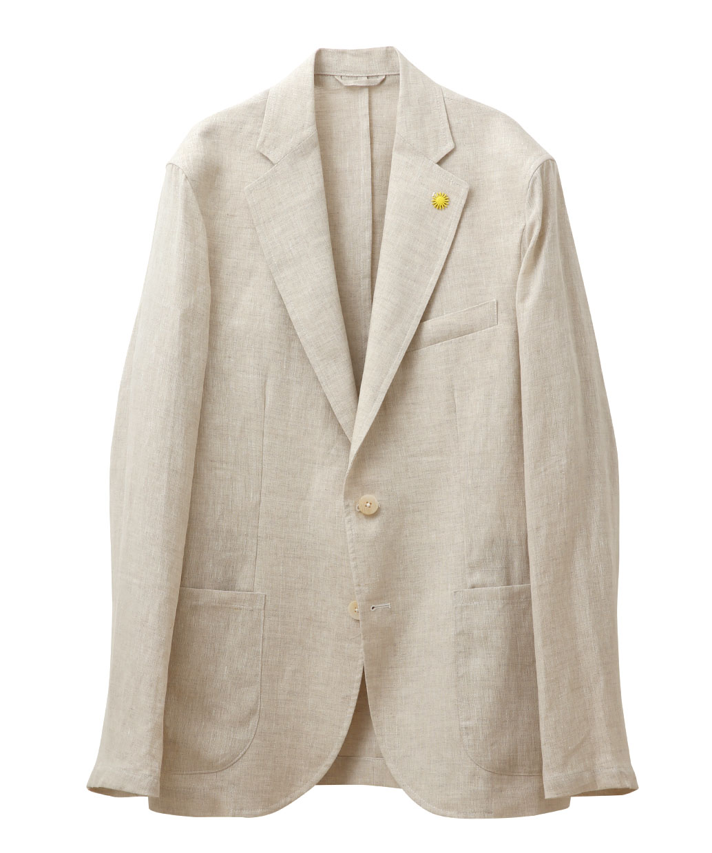 GIANNETTOのリネン シングル ジャケット