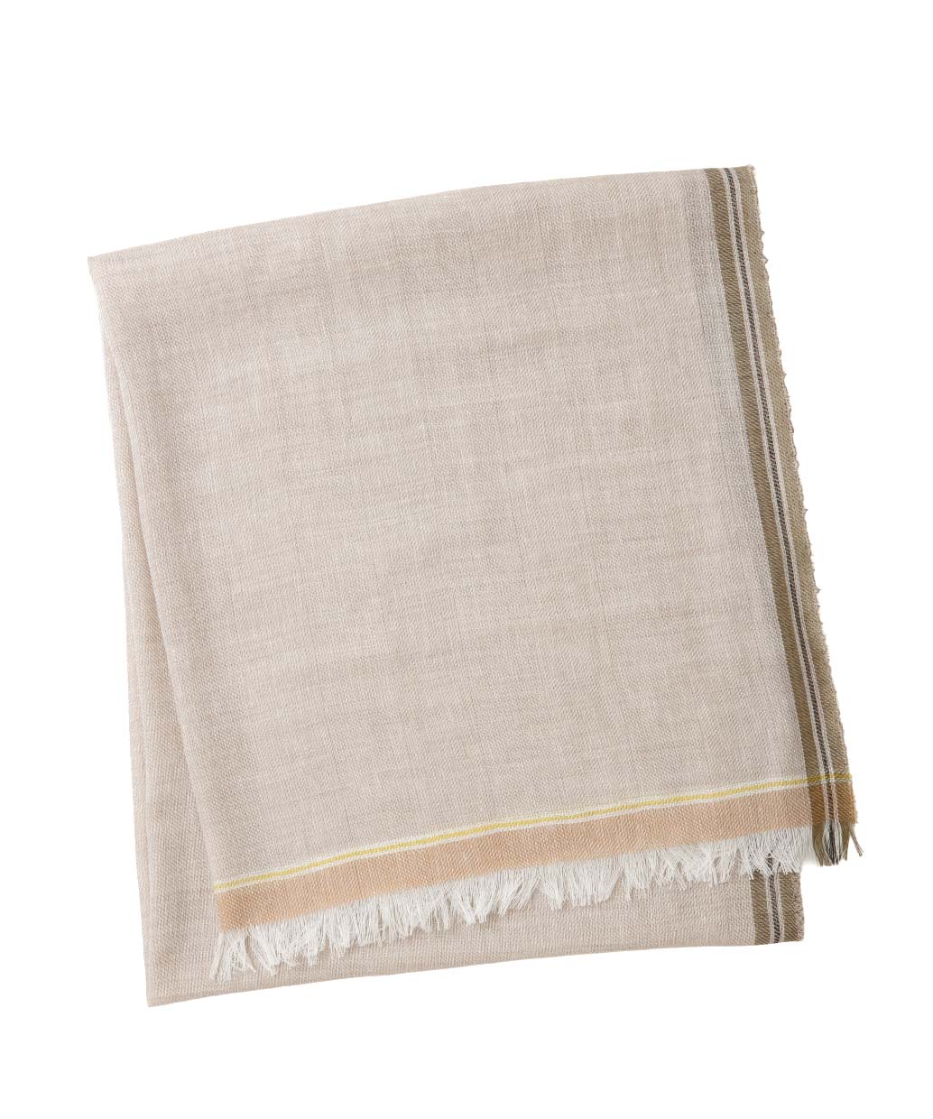 BEGG×CO Fiji Archerのカシミヤコットンリネンシルク ストールUnisex