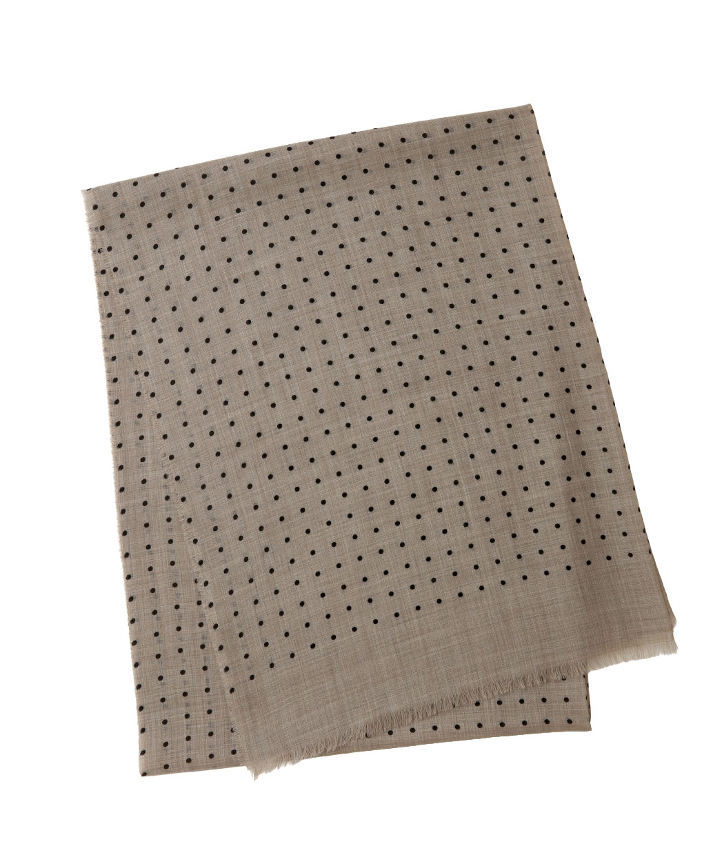 BEGG×CO Wispy Hanoverのカシミヤ ドット柄 ストールUnisex