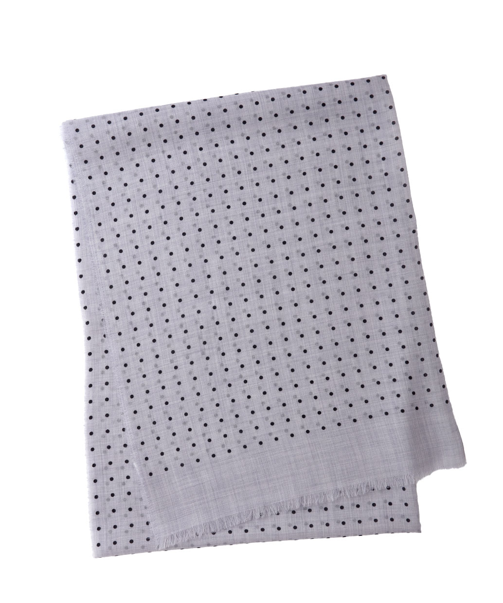 BEGG×CO Wispy Hanoverのカシミヤ ドット柄 ストールUnisex