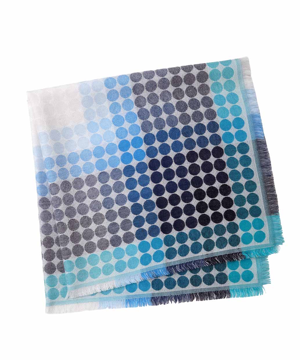 BEGG×CO Sanna Annaのカシミヤシルク スクエア ストールUnisex