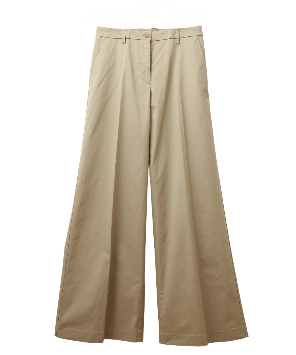 ASPESIのコットン ストレッチ ワイドパンツWomen’s（Setup 可能モデル）