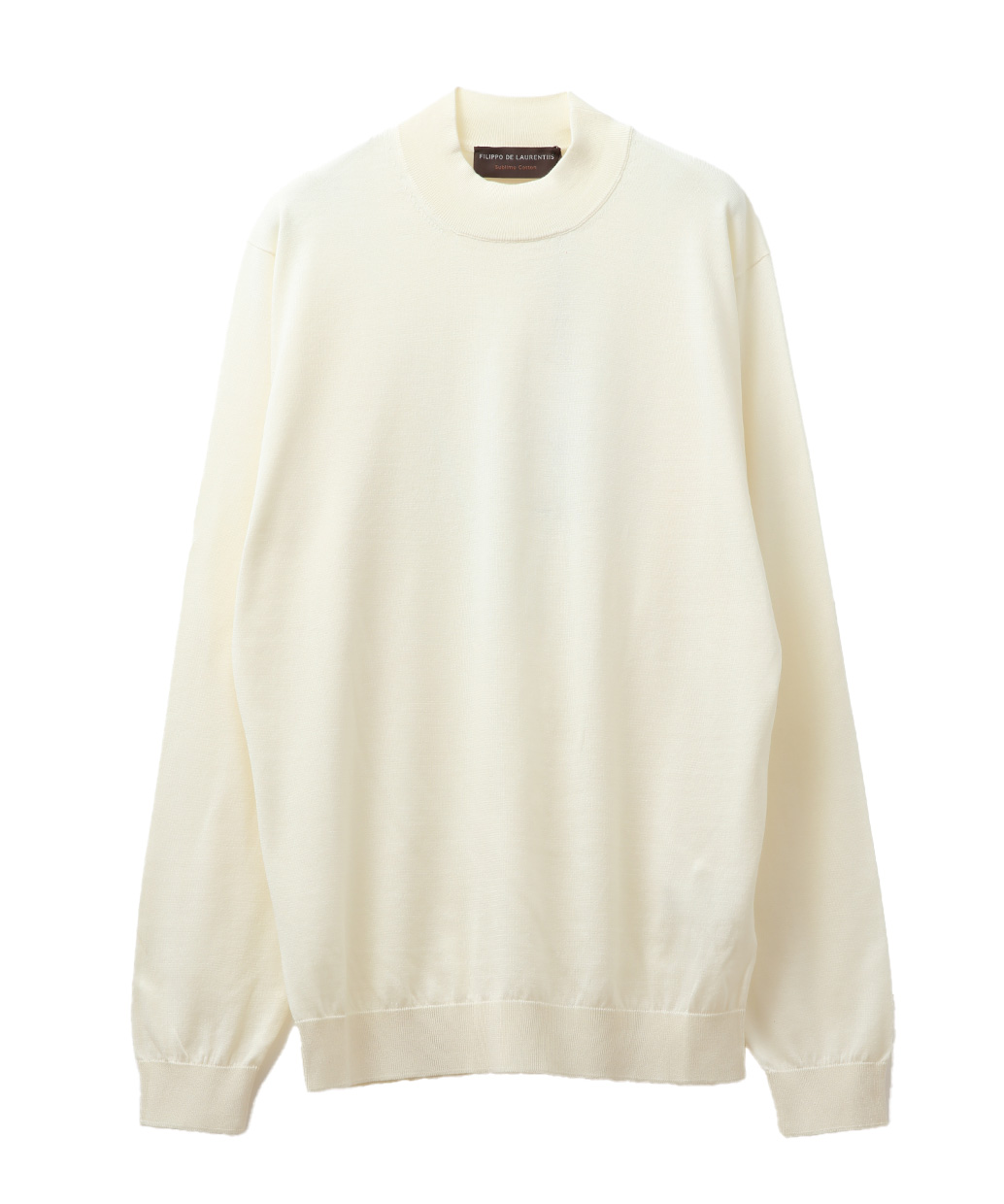 FILIPPO DE LAURENTIISのサブライムコットン モックネック ニット
