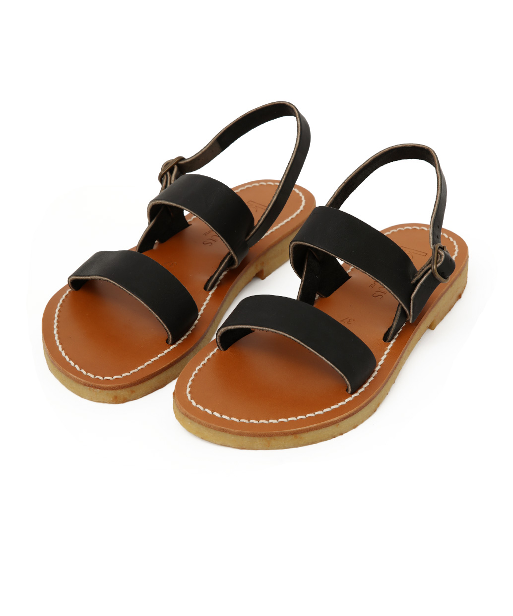 K.Jacquesのレザー ストラップ サンダルWomen’s