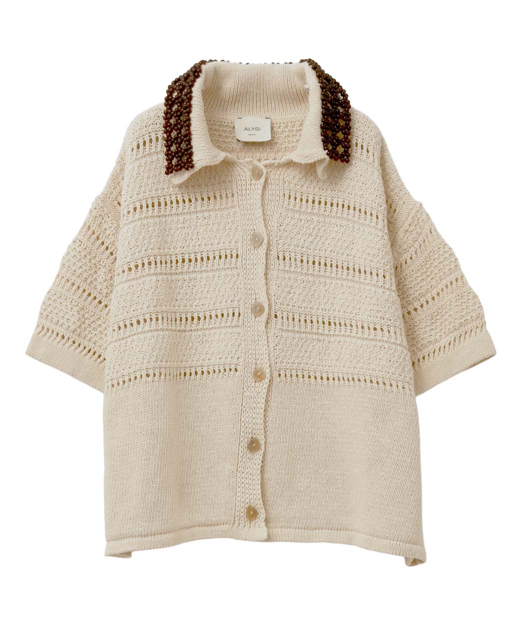 ALYSIのコットンポリエステル ニットポロWomen’s