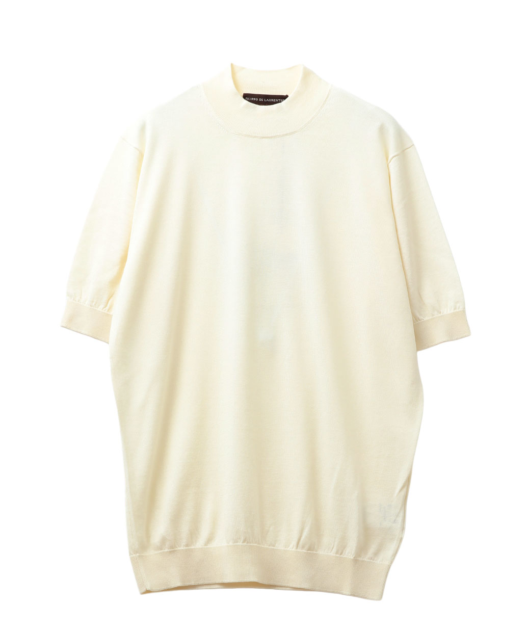 FILIPPO DE LAURENTIISのサブライムコットン モックネック ニット