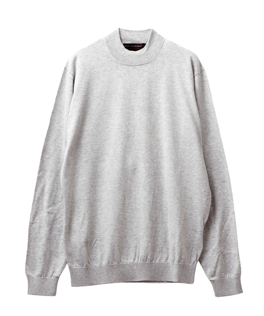 FILIPPO DE LAURENTIISのサブライムコットン モックネック ニット