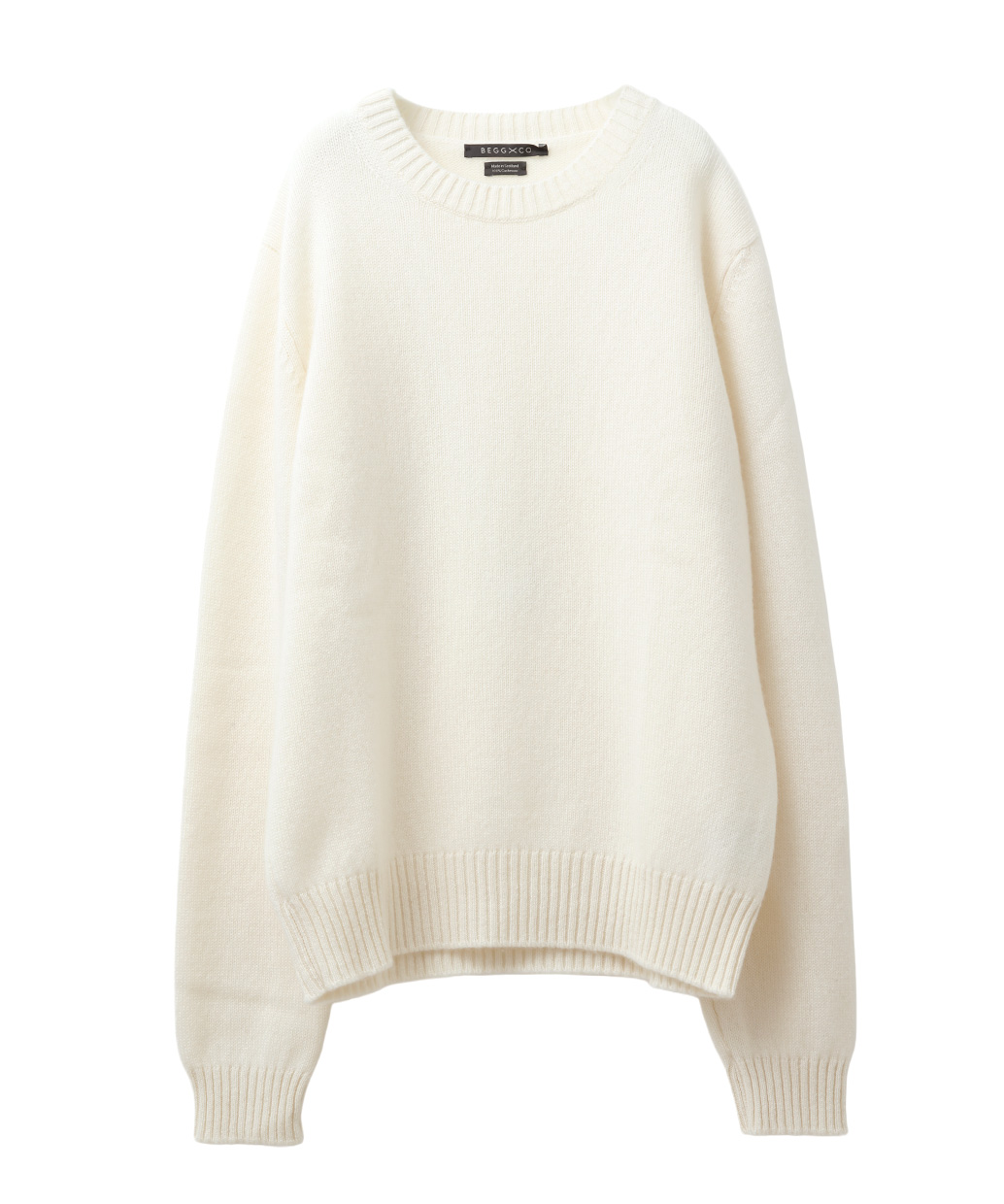 BEGG×COのカシミヤ クルーネックニットWomen’s