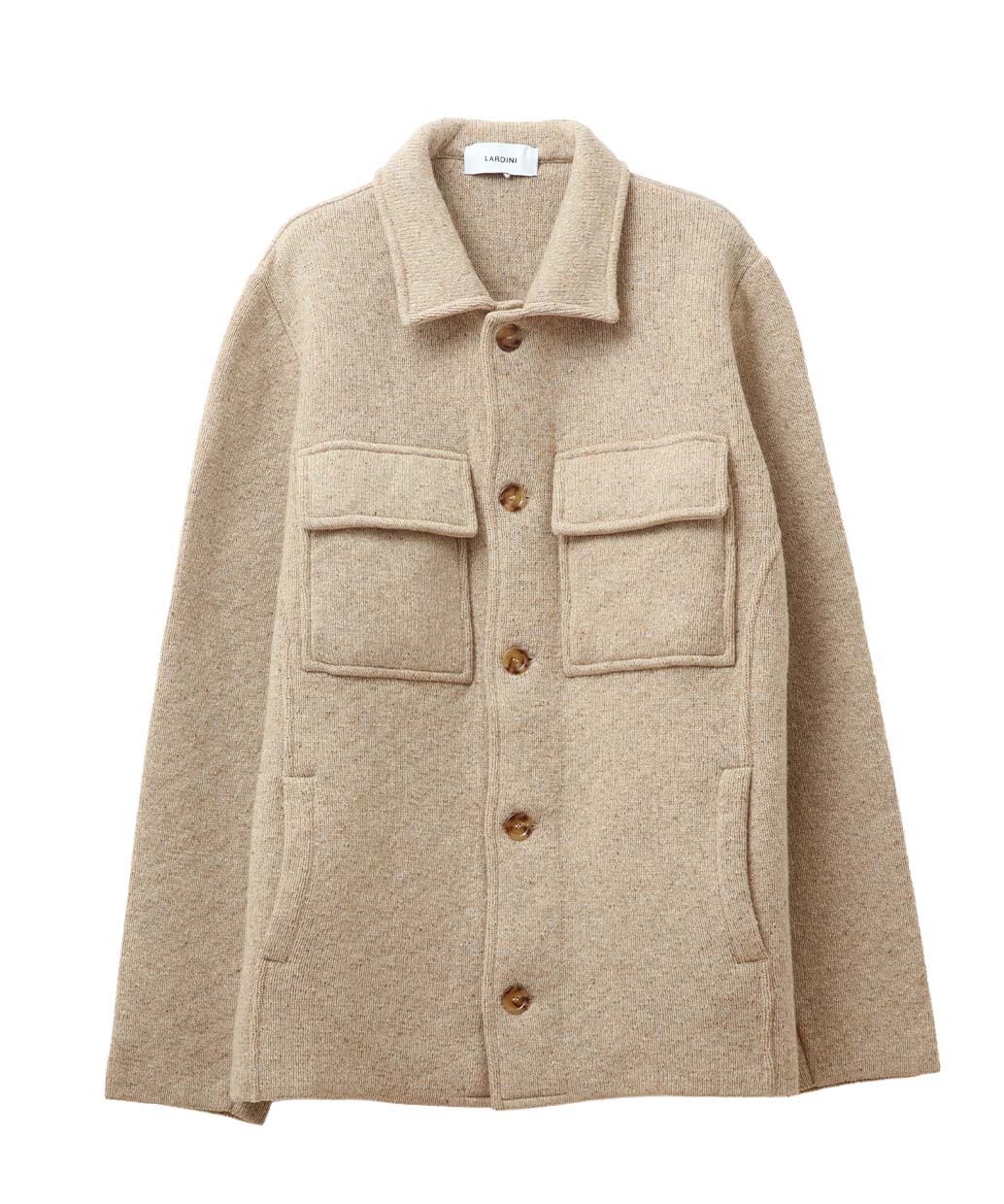 LARDINI〈ラルディーニ〉のウールナイロン カバーオールジャケット