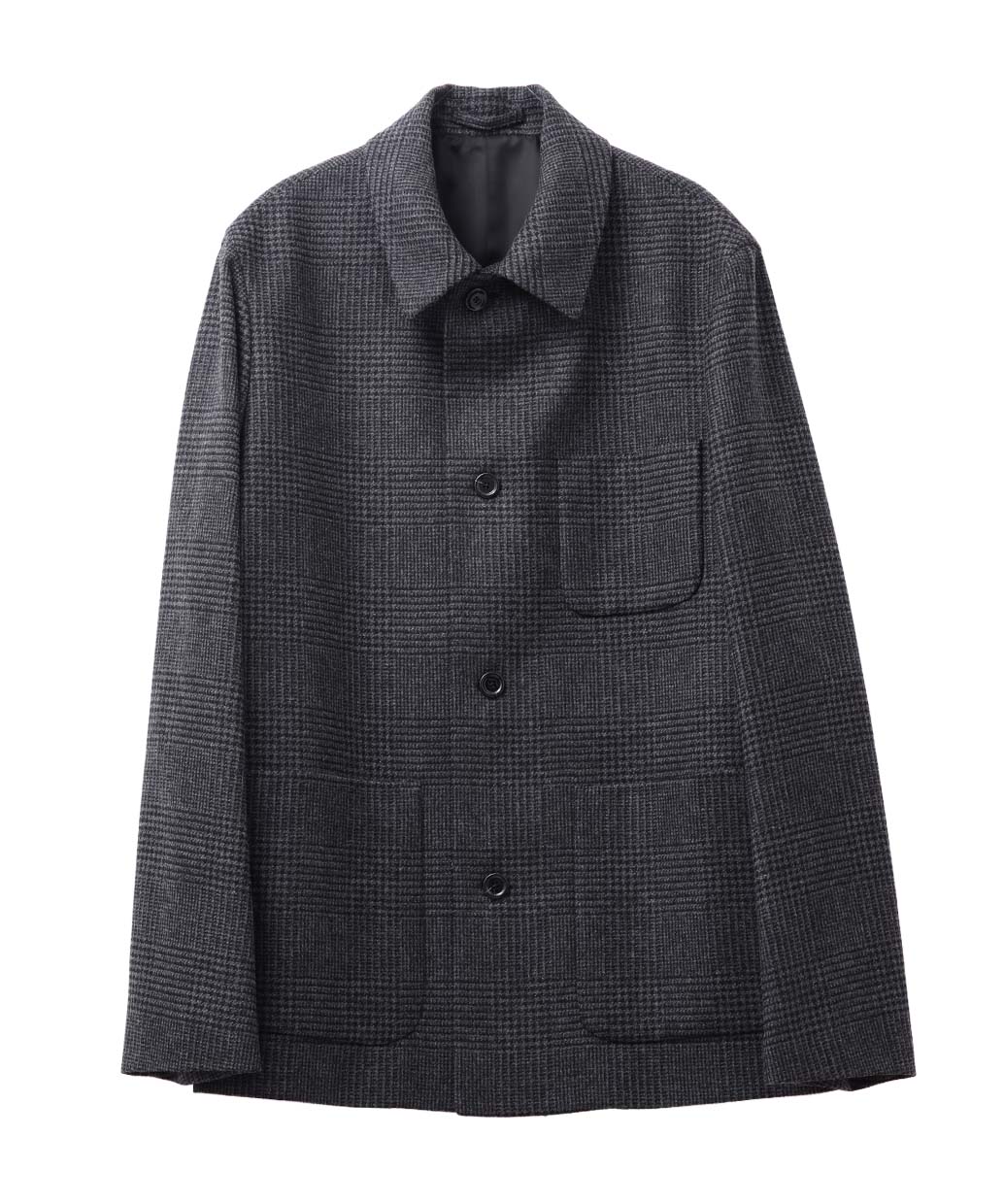 LARDINI〈ラルディーニ〉のウールカシミヤ カバーオールジャケット