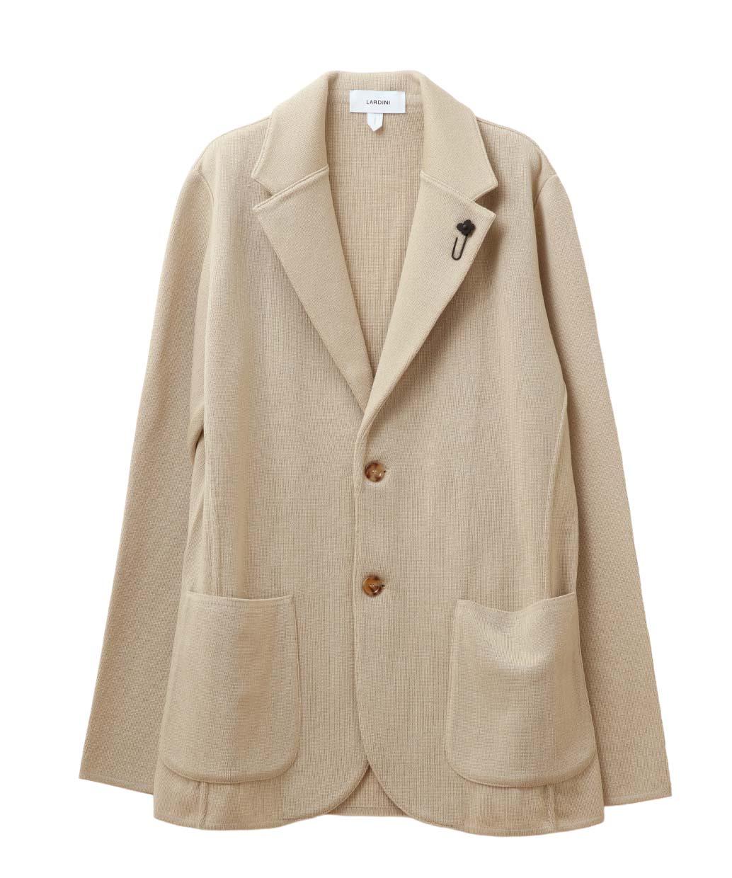 LARDINI〈ラルディーニ〉のウール ニットジャケット