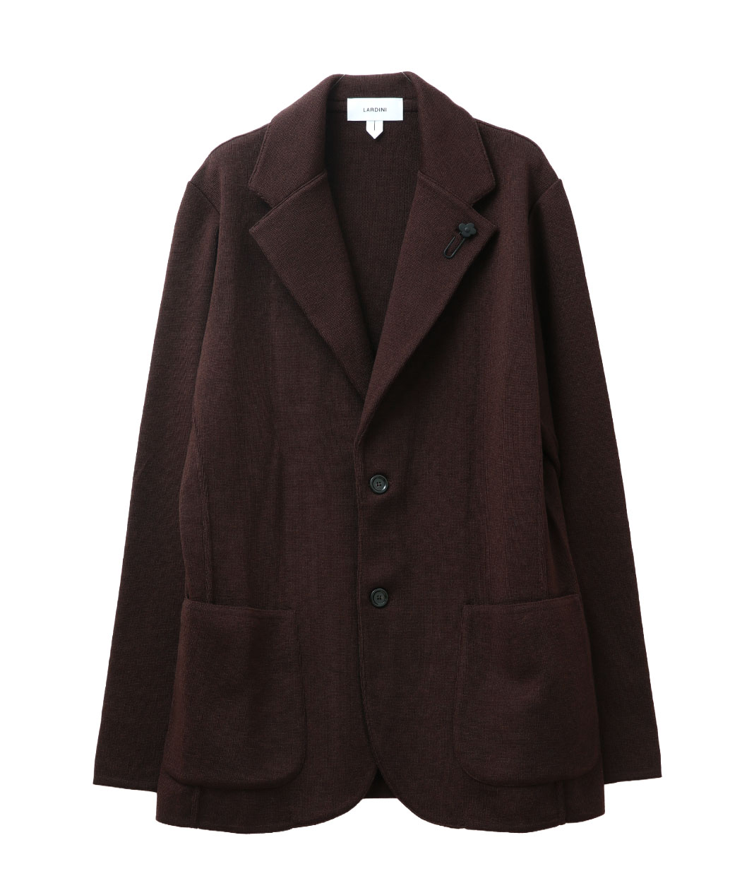 LARDINI〈ラルディーニ〉のウール ニットジャケット