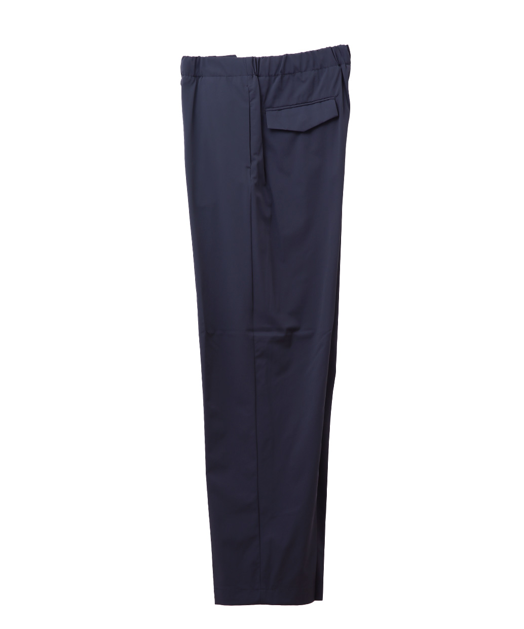 LARDINI〈ラルディーニ〉のナイロン ストレッチ ノープリーツ パンツ