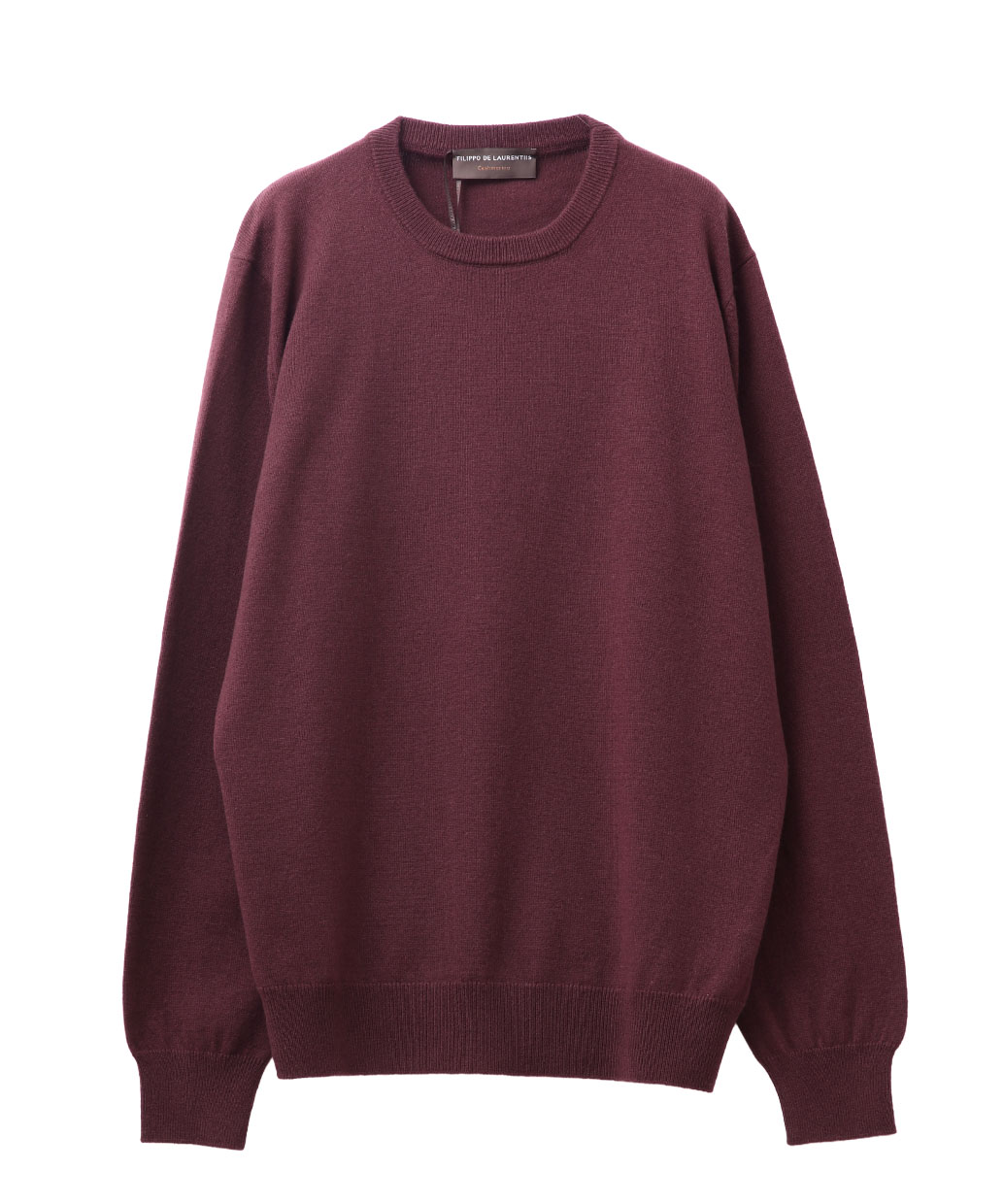 FILIPPO DE LAURENTIIS〈フィリッポ デ ローレンティス〉のウールカシミヤ クルーネック ニット干場氏モデル