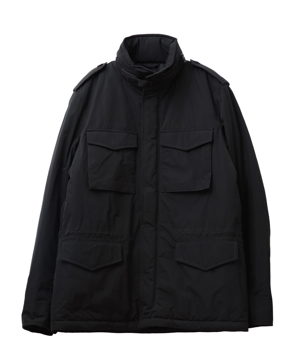 ASPESI〈アスペジ〉 MINIFIELD VENTのポリエステルタフタ パテッドブルゾン M65