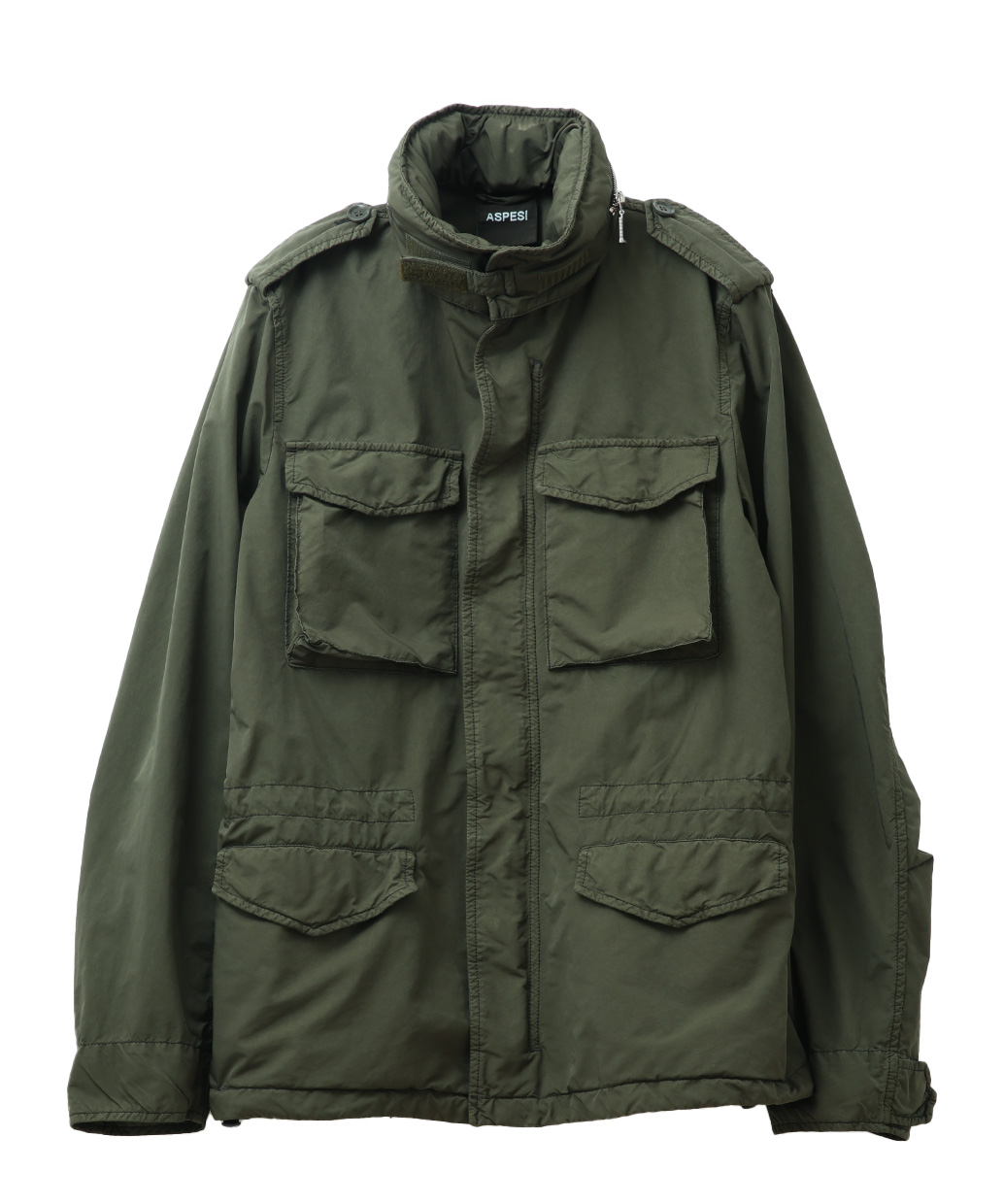 ASPESI〈アスペジ〉 MINIFIELDのポリエステルナイロン パテッドブルゾン M65