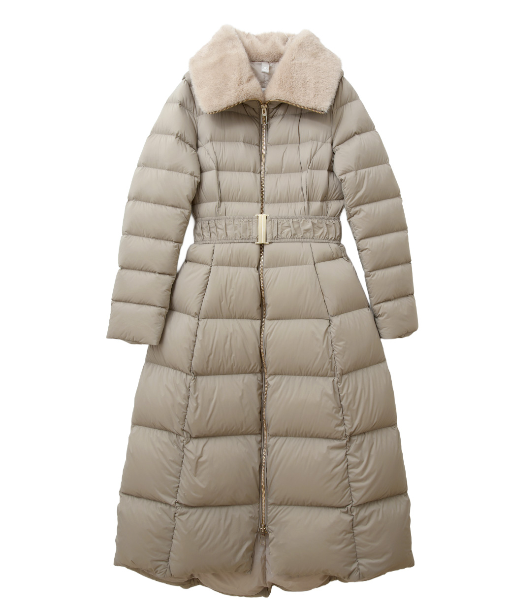 DUNO MELROSEのファーネック ロング ダウンコートWomen’s