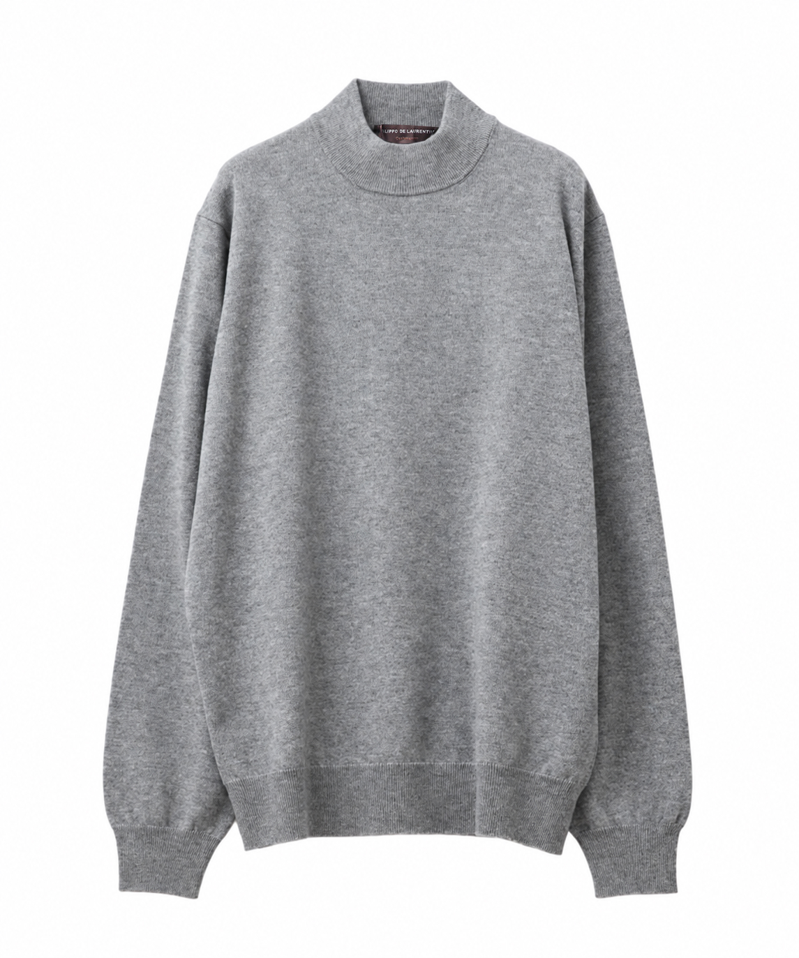 FILIPPO DE LAURENTIIS〈フィリッポ デ ローレンティス〉のウールカシミヤ モックネック ニット干場氏モデル