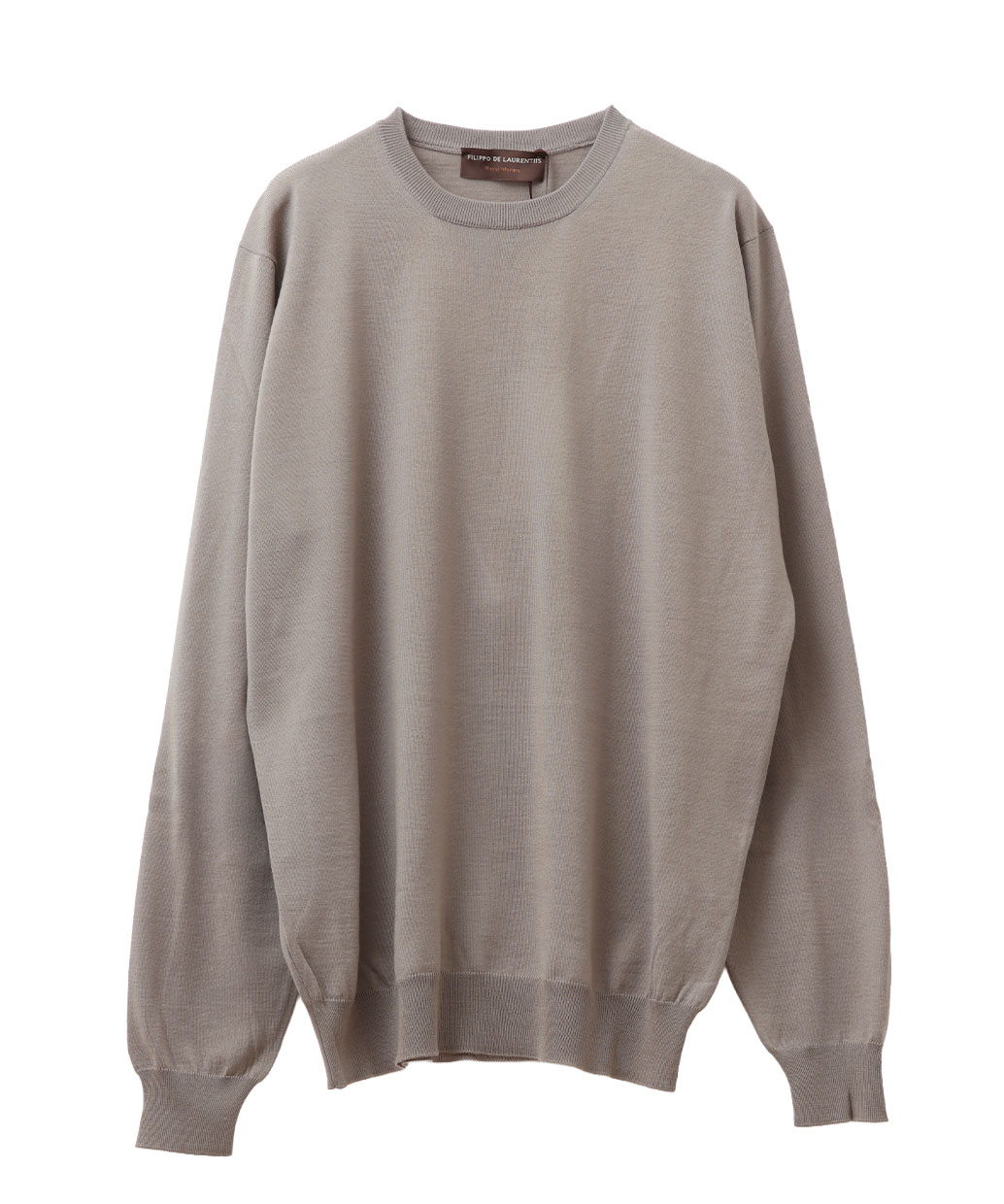 FILIPPO DE LAURENTIIS〈フィリッポ デ ローレンティス〉のロイヤルメリノ クルーネック ニット