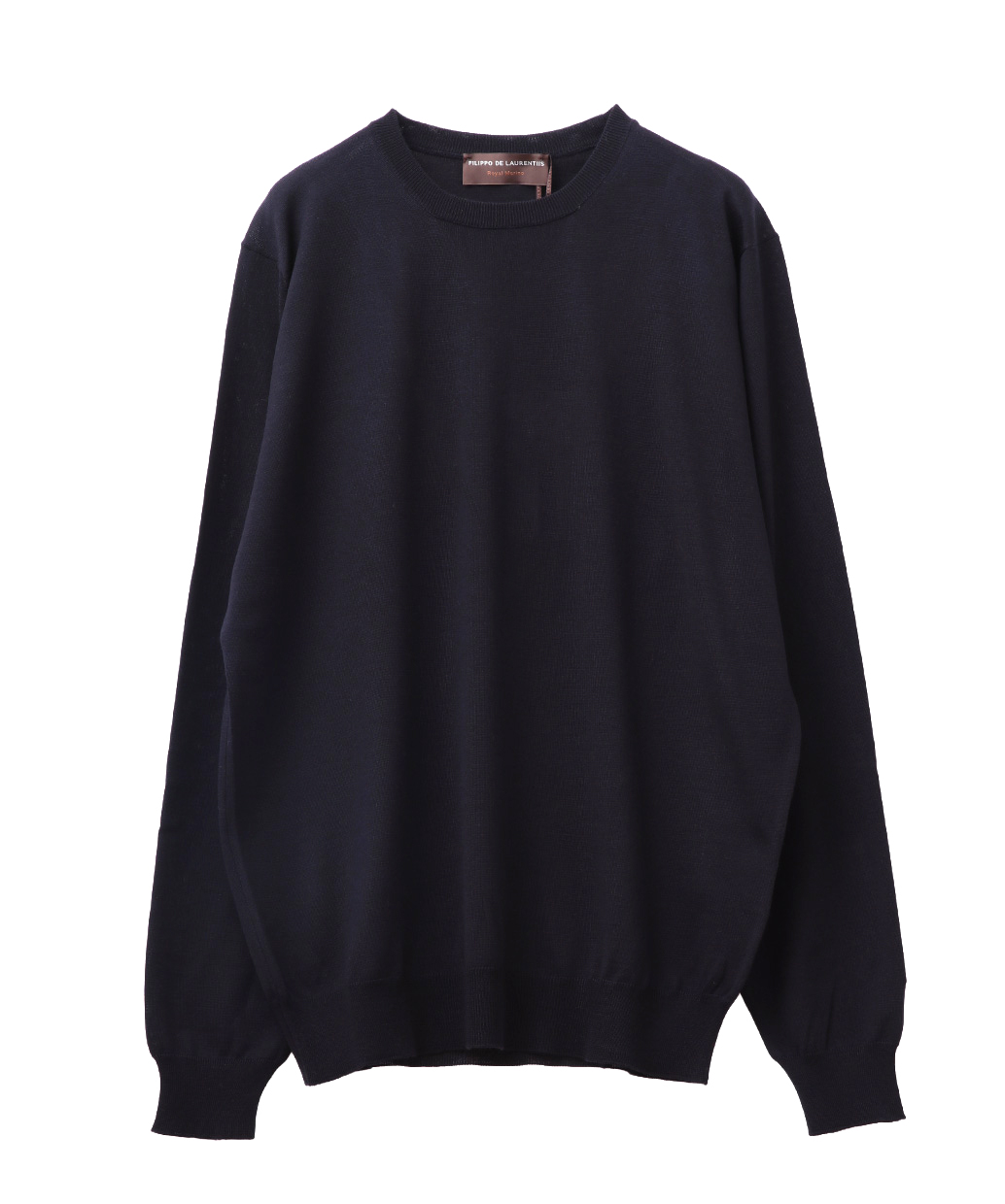FILIPPO DE LAURENTIIS〈フィリッポ デ ローレンティス〉のロイヤルメリノ クルーネック ニット