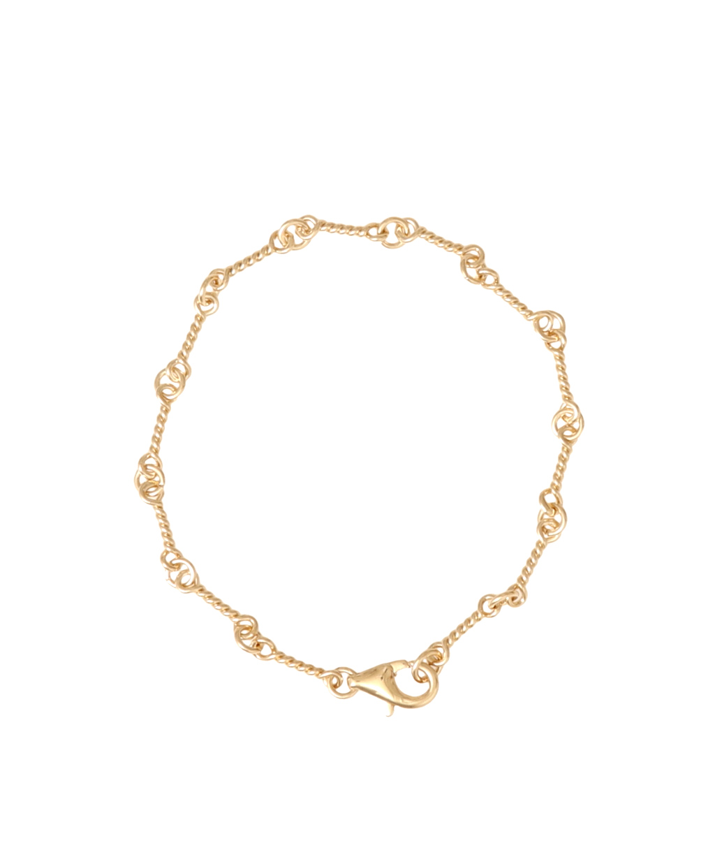 LAURA LOMBARDIのツイストパーツ ブレスレットRiccio Bracelet