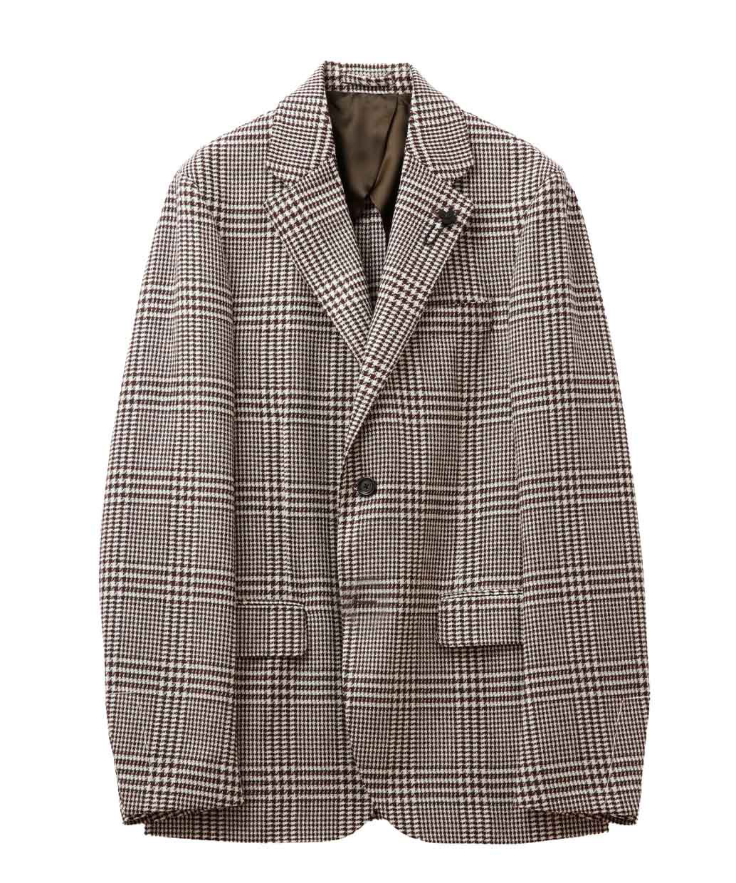 LARDINI〈ラルディーニ〉のウールカシミヤ シングル ジャケット ICONIC