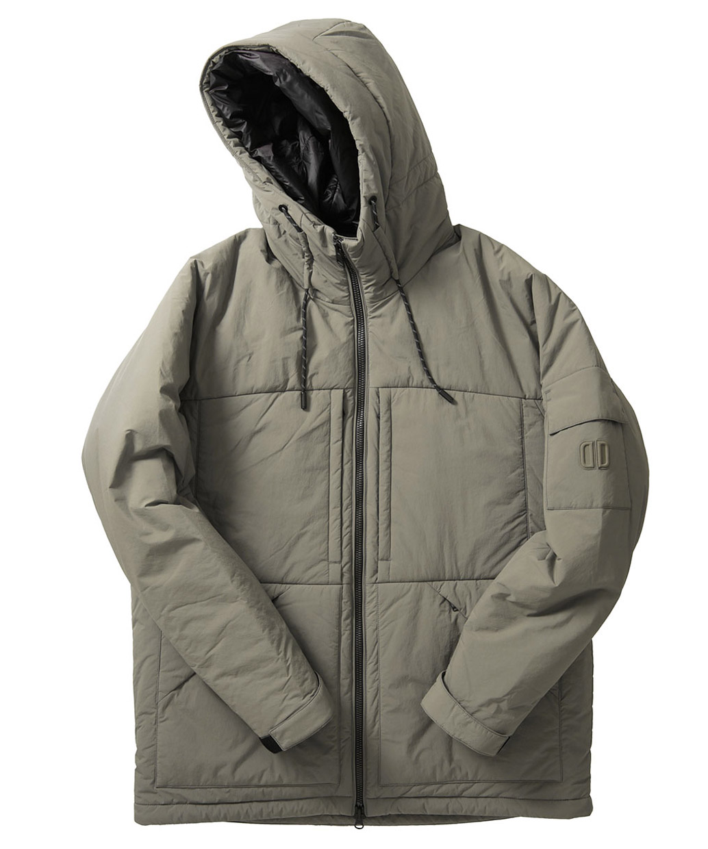 DUNO NIGMA ナイロン パテッド ブルゾン