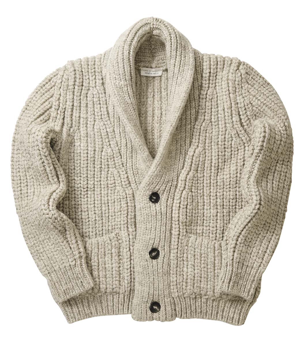 FILIPPO DE LAURENTIIS〈フィリッポ デ ローレンティス〉Men'sのニットジャケット【返品・交換不可】