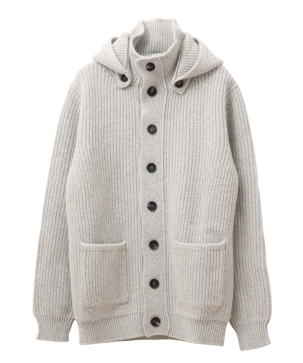 FILIPPO DE LAURENTIISのウールカシミヤ ニットブルゾン