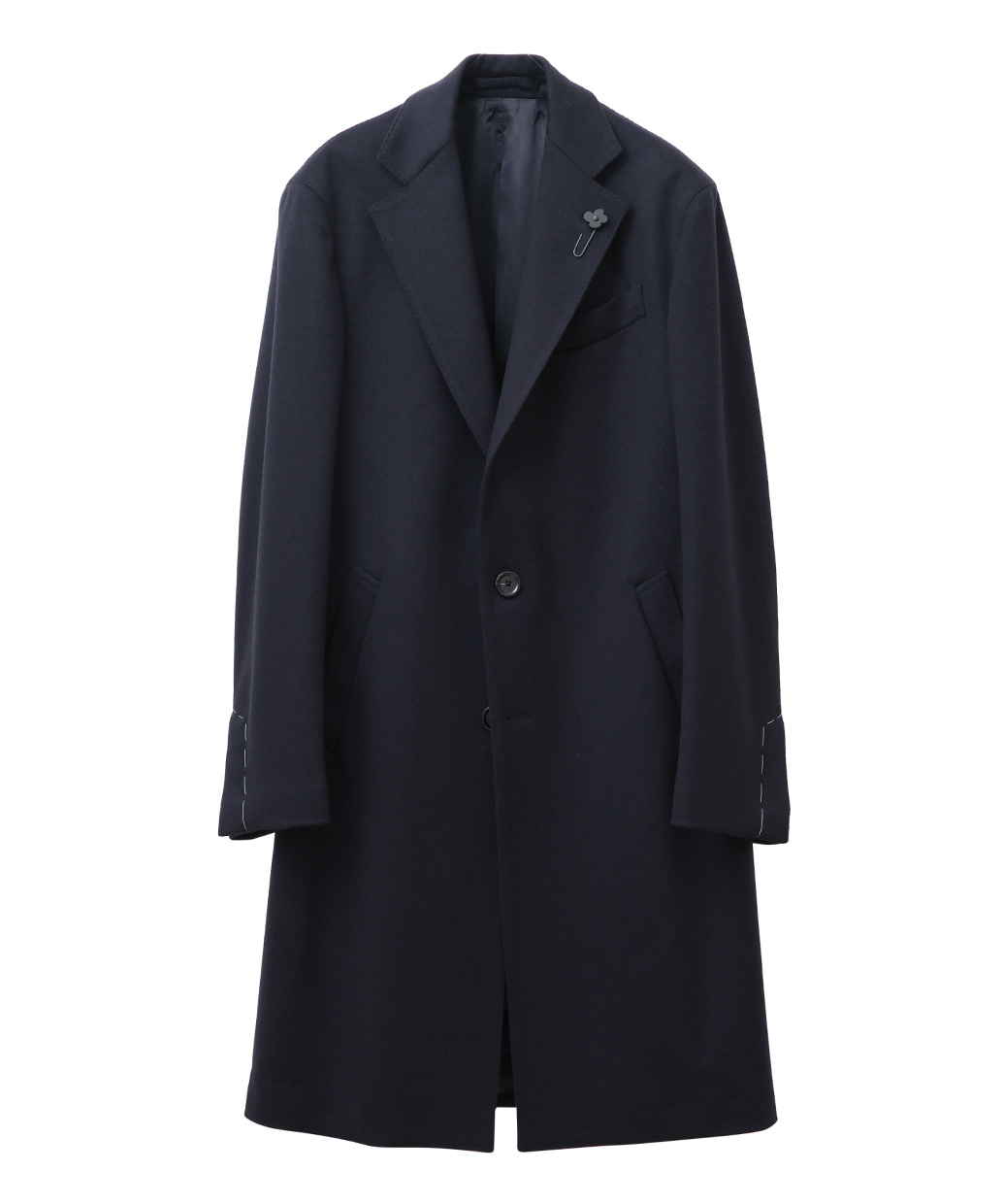 LARDINIのLoro Piana ウール チェスター コート