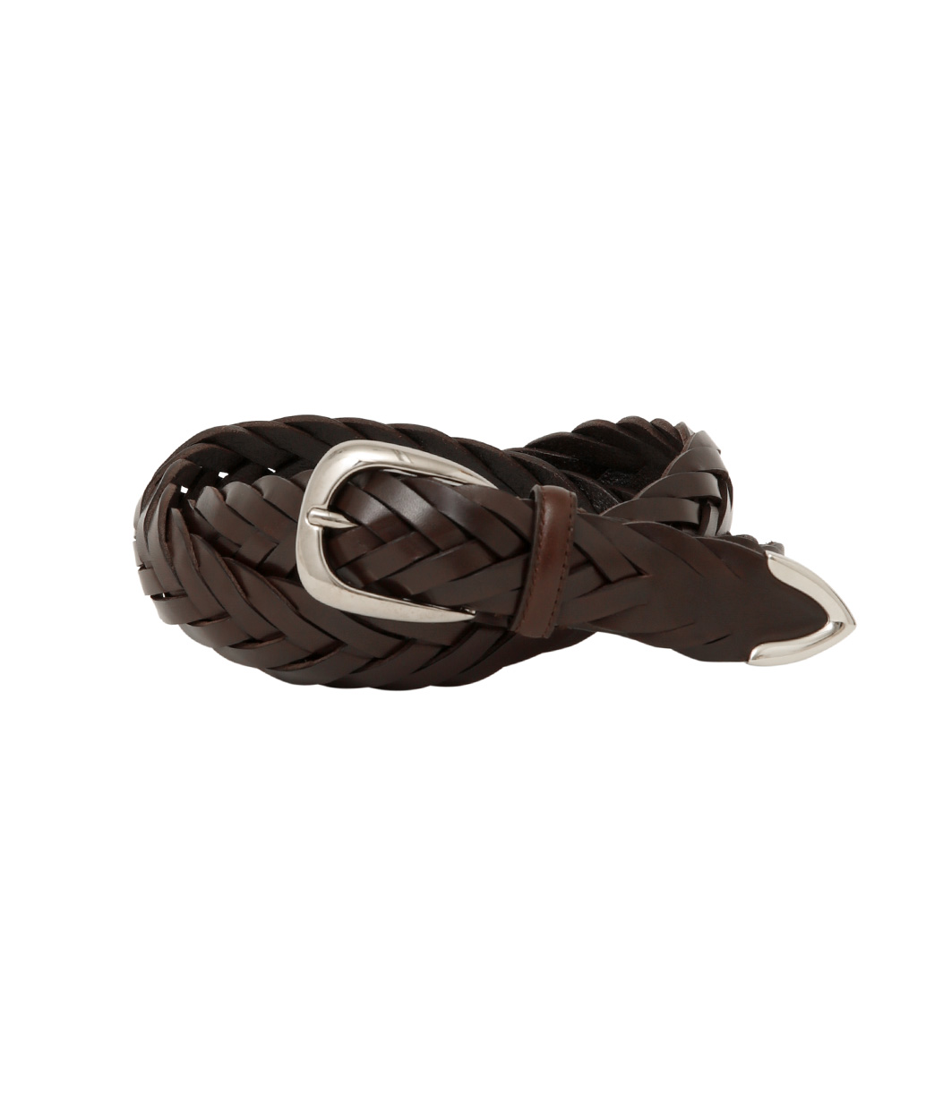 ADRIANO MENEGHETTI レザー メッシュベルト