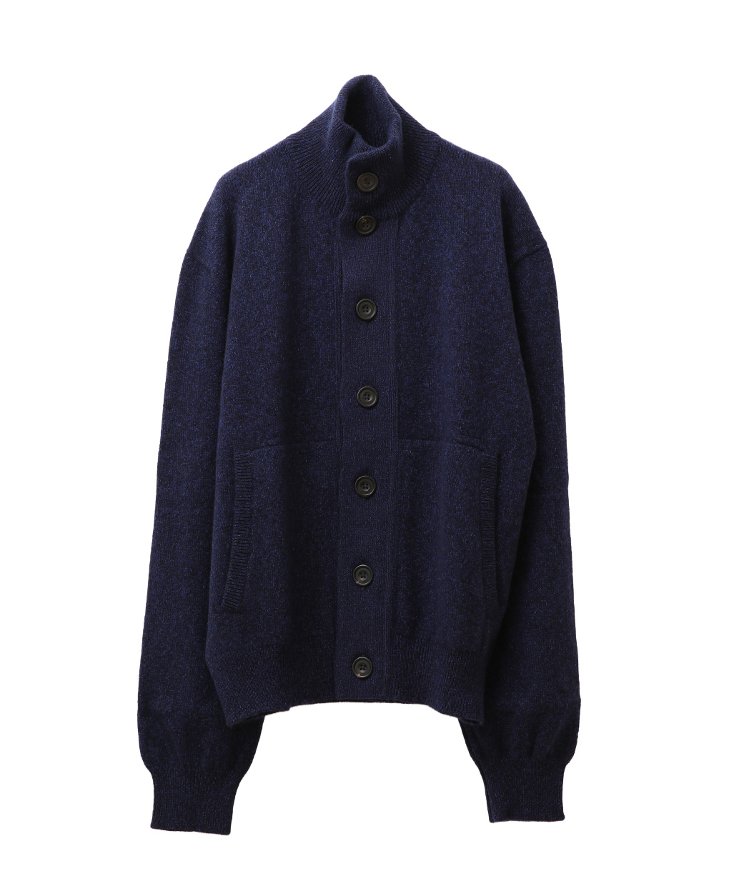 BEGG×CO カシミヤ ハイネック カーディガン