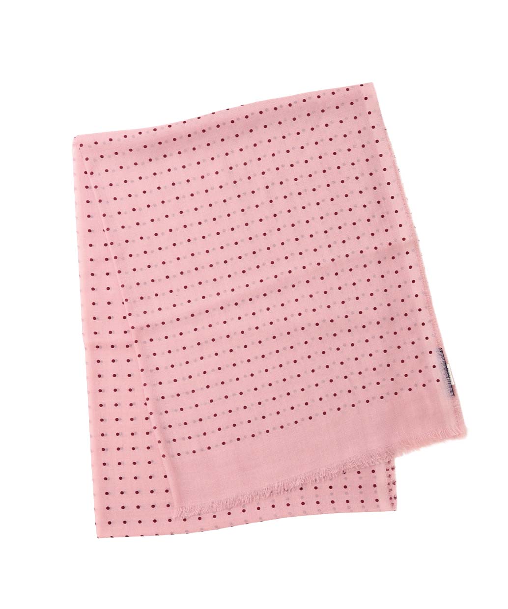 BEGG×CO Wispy Hanover Superfine Cashmere Scarfのカシミヤ ドット柄 ストールUnisex