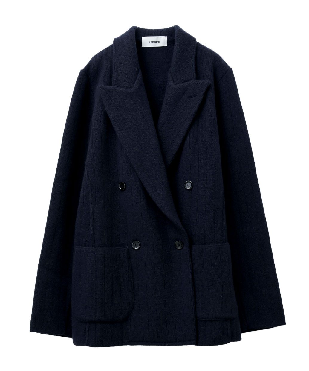 LARDINIのウールカシミヤ ダブル ニットジャケットWomen's