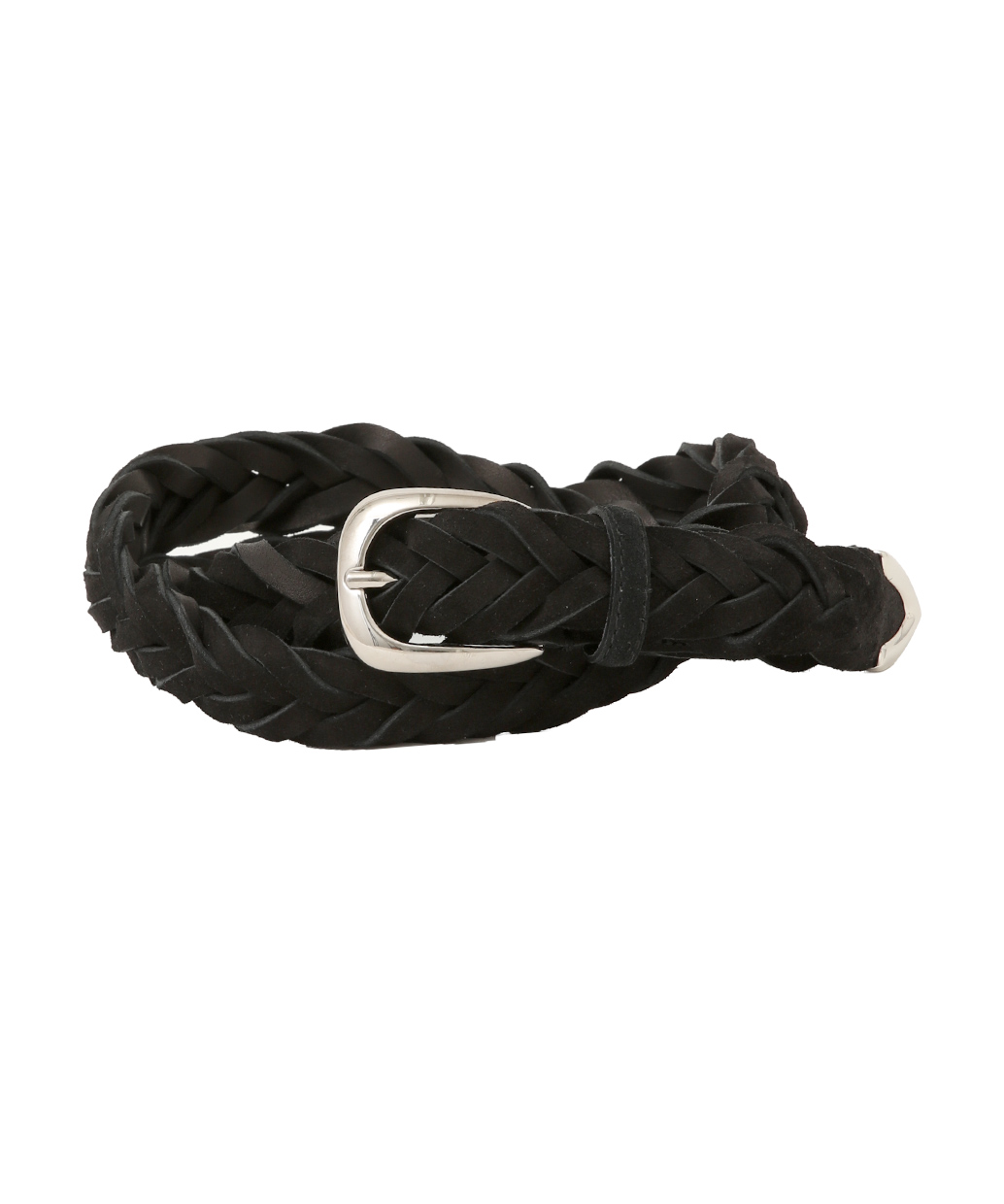 ADRIANO MENEGHETTI スウェードレザー メッシュベルト